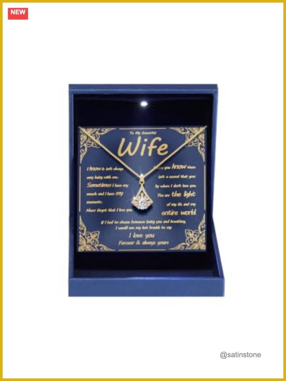 1.5CT Moissanite Pendant Necklace S925 18K Gold Filled Adjustable 20"